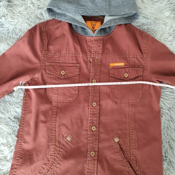 Mooks Clothing Co. Long Sleeve Hooded Boys Shirt - Picture 8 of 8